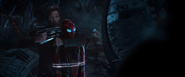 Star-Lord Holds Spider-Man Hostage