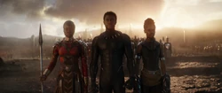 Okoye rejoint la bataille contre Thanos
