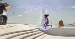 Miss Marvel court vers le Hoopty