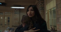 Sersi comforts her student