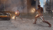 Captain America & Iron Man Teamwork