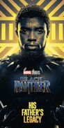 Gold Black Panther Poster 01