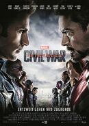 Captain America Civil War German poster