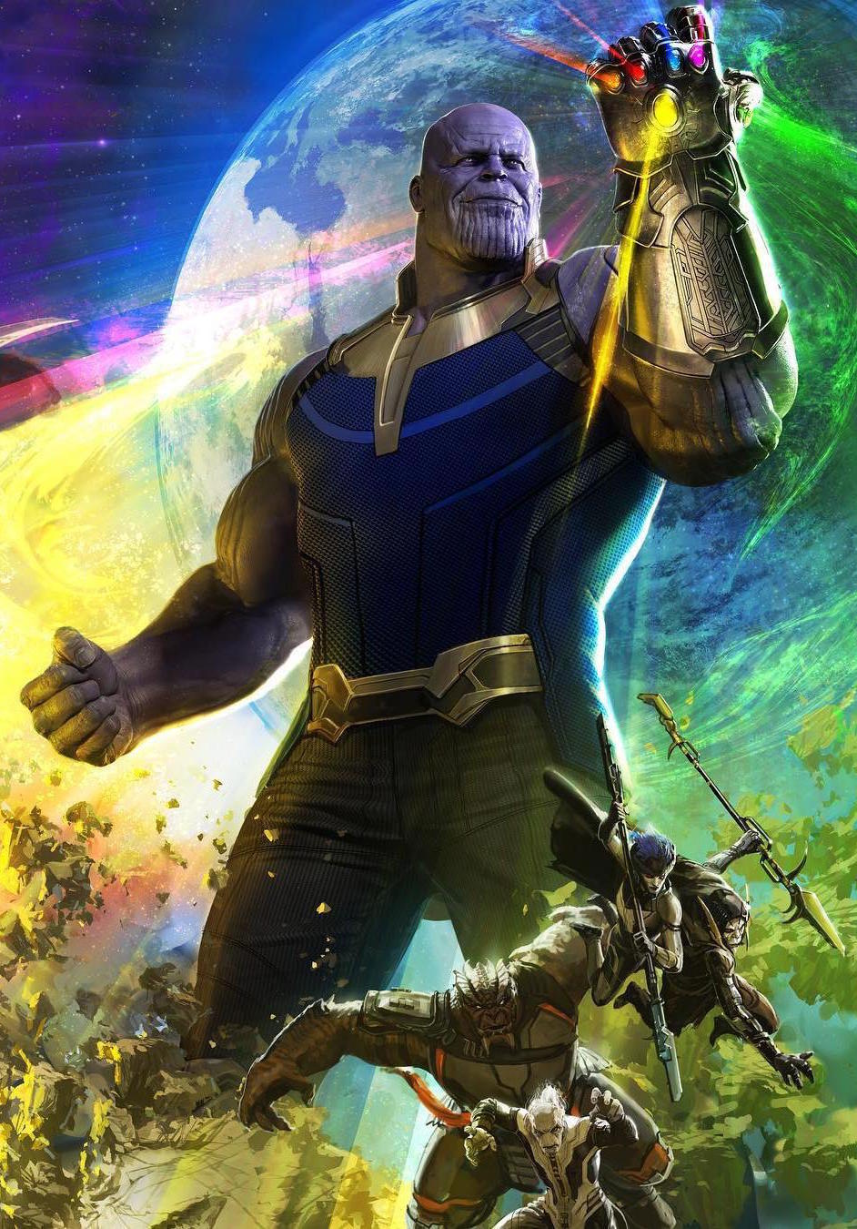 Gant Infinité de Thanos pierres détachables (Avengers Endgame, Marvel)