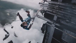 Captain America tombe presque