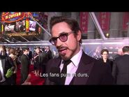 Avengers - Avant-Première Mondiale Los Angeles - Interview Robert Downey Jr.