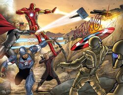 Avengers vs HYDRA