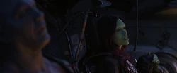 Gamora répond au signal de détresse