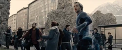 Quicksilver pendant la bataille