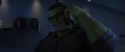 Hulk talking on the phone