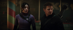 Kate Bishop and Hawkeye