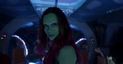 Gamora se dispute avec 