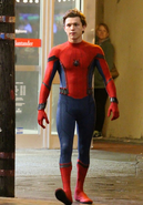 On set Spider-Man Home coming 03