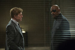 Nick Fury & Alexander Pierce