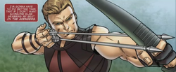 Hawkeye s'entraîne