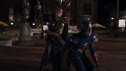 Captain America se bat contre 