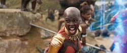 Okoye se bat