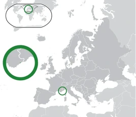 Map of Monaco