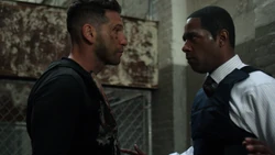 Punisher face à Brett Mahoney