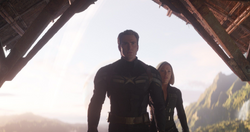 Rogers arrive à la ferme de Thanos