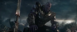 Thanos confronté par les 
