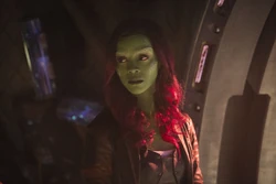 Gamora demande à  de la tuer si besoin