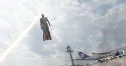 Vision derrière l'équipe d'Iron Man