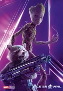 Rocket Raccoon et Groot