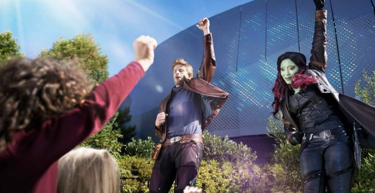 Guardians of the Galaxy Dance Challenge! Marvel Theme Park Universe