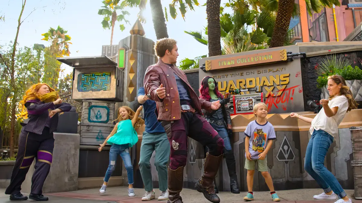 Guardians of the Galaxy Awesome Dance Off! Marvel Theme Park