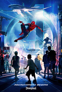 Disney Parks Super Hero Experience Poster 002