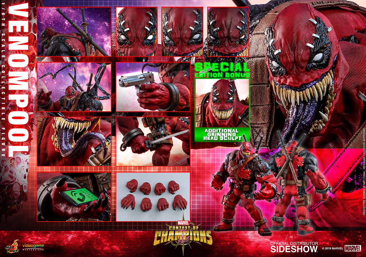 VENOMPOOL DEADPOOL マーベルレジェンド ヴェノムプール Amazon.co.jp: ハズブロ デッドプール マーベル レジェンド 6