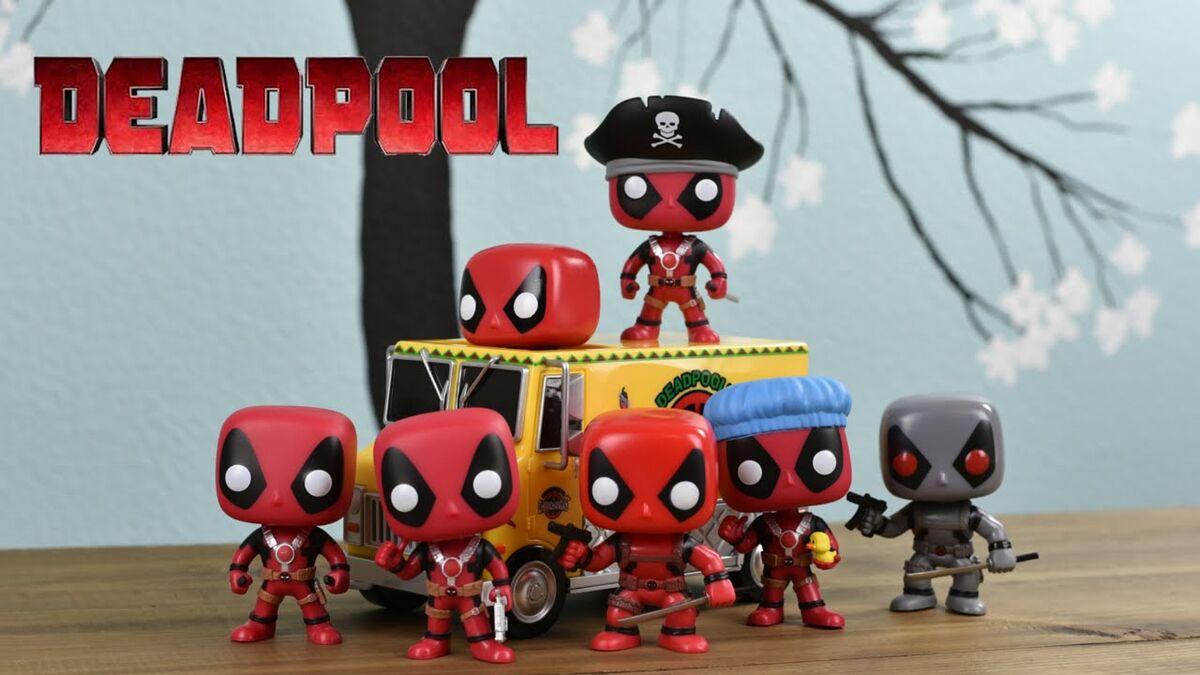  Funko POP Marvel: Deadpool Two Swords Action Figure