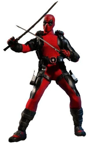 Banpresto Boneco Da Série Creator X Creator Da Marvel Deadpool De 12 Cm