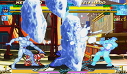 Iceman as an assist character in Marvel vs. Capcom: Clash of Super Heroes