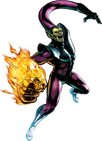 Super-Skrull UMvC3 artwork