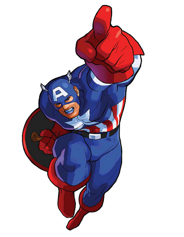 Captain america hotsell marvel super heroes