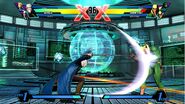 Danger Room in Ultimate Marvel vs. Capcom 3.