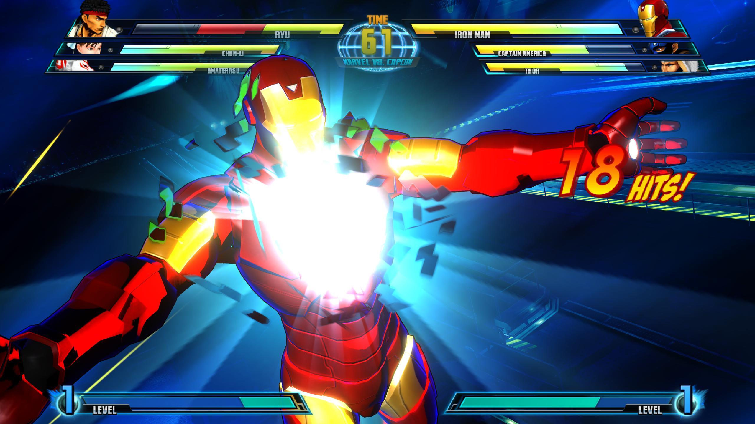 MARVEL VS CAPCOM 2 - IRONMAN COMBO INFINITO 