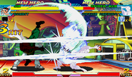 Shadow as an assist character in Marvel vs. Capcom