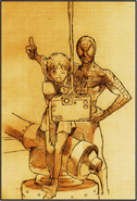 Sakura and Spider-Man in the ending of Marvel vs. Capcom 2: New Age of Heroes.