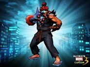 Cyber-Akuma DLC costume