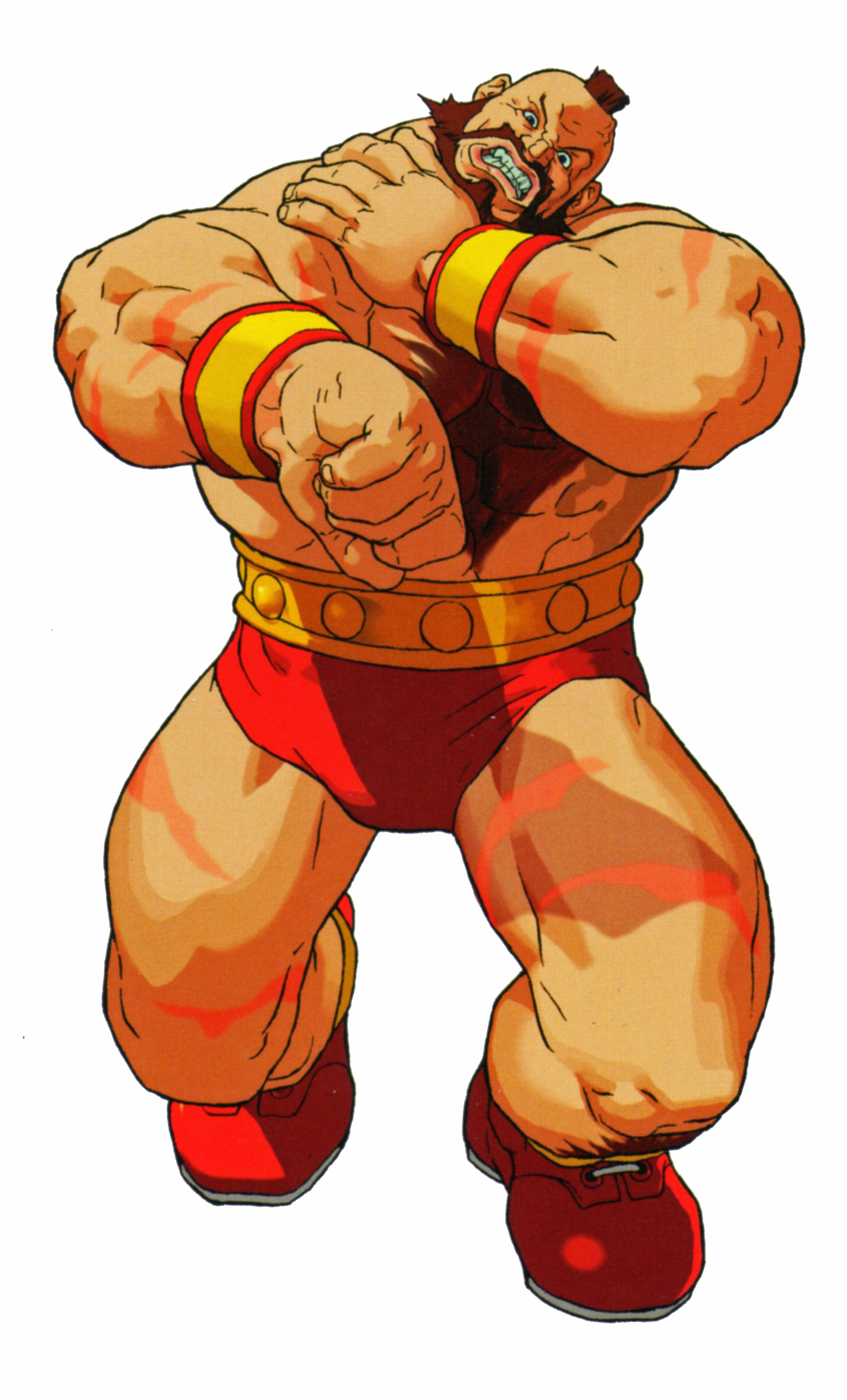 Zangief artwork for @Capcom_Unity's Street Fighter II: Special