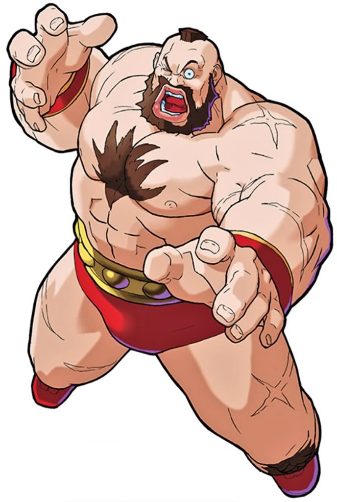 Zangief- Street Fighter  Marvel vs capcom, Street fighter art