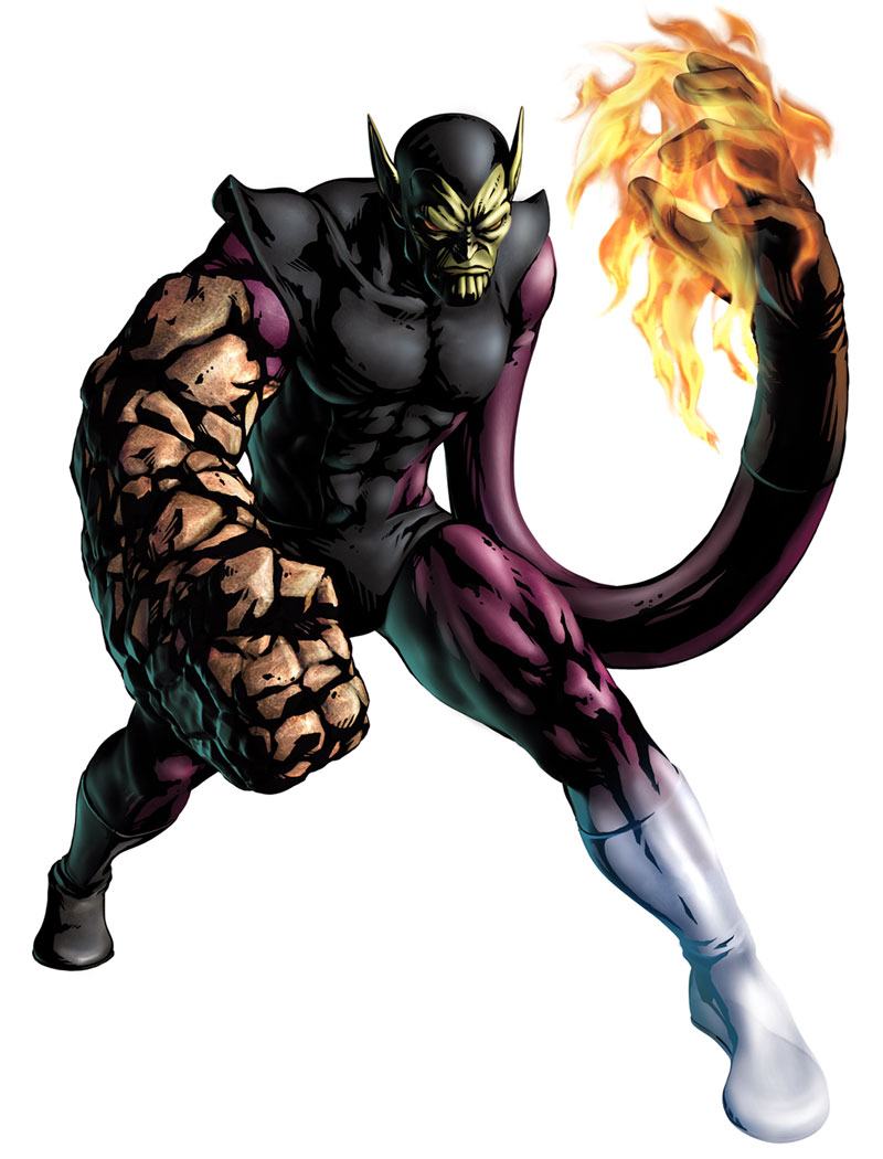 Super Skrullgallery Marvel Vs Capcom Wiki Fandom