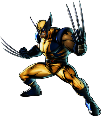 Wolverine UMvC3 artwork