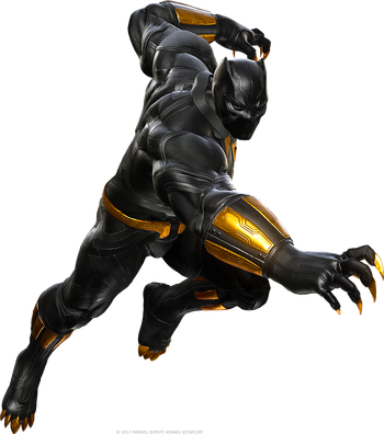 Black Panther MvCI render