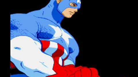 Marvel Super Heroes Vs Street Fighter-Theme of Captain America