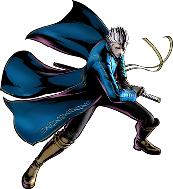 Vergil UMvC3 artwork