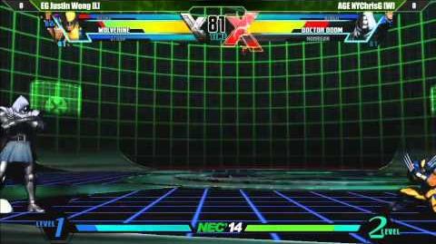 NEC 2013 Ultimate Marvel vs. Capcom 3 - EG Justin Wong vs. AGE Chris G Grand Finals